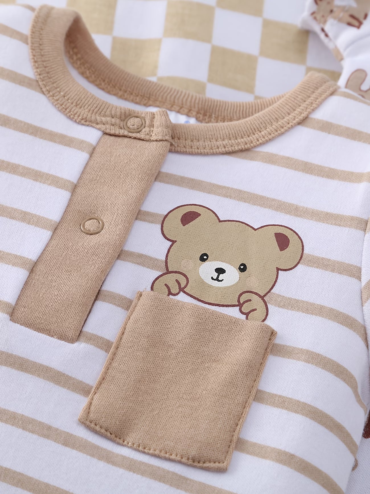 5-Pack Unisex Baby Bodysuits – Short Sleeve Cotton Onesies for Newborns