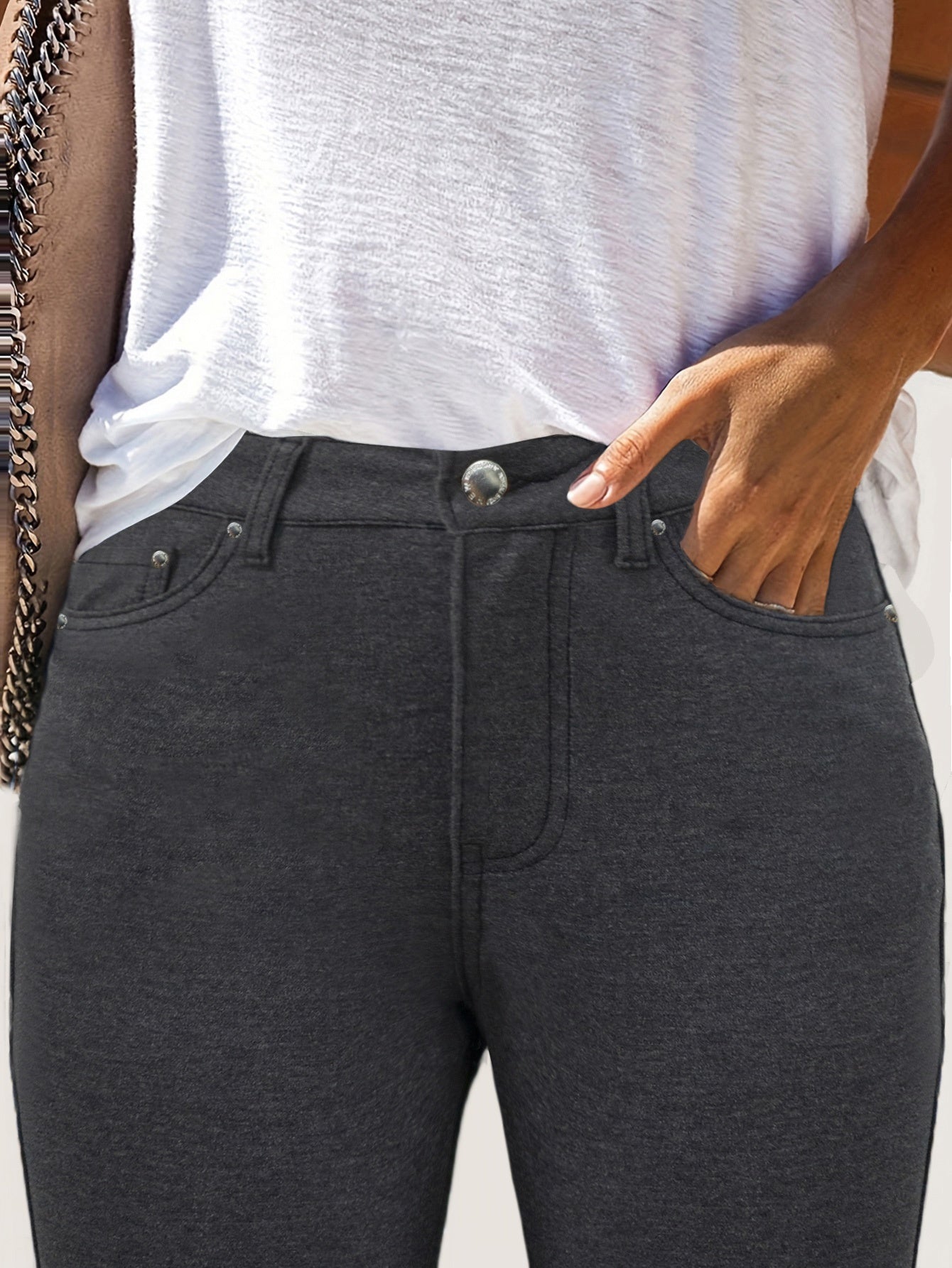 Pantalon pour femmeLongueur Totale