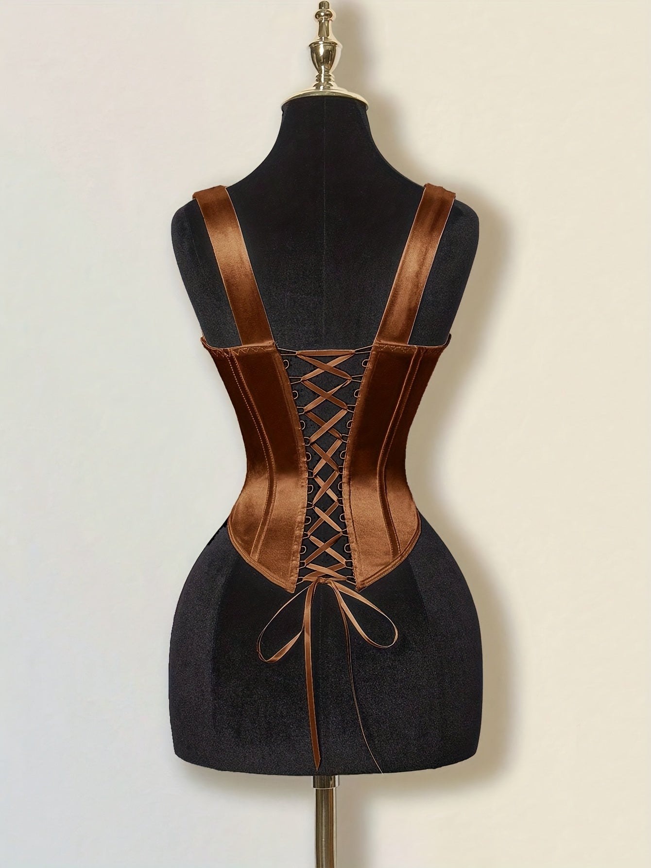 Top Corset Femme Y2K Rétro – Épaules Dénudées, Élégant pour Soirées Formelles et Décontractées, Bretelle Ajustable à Nœud au Dos, Tenue Polyvalente Toutes Saisons, Idéal Noël, Saint-Valentin et Occasions Festives