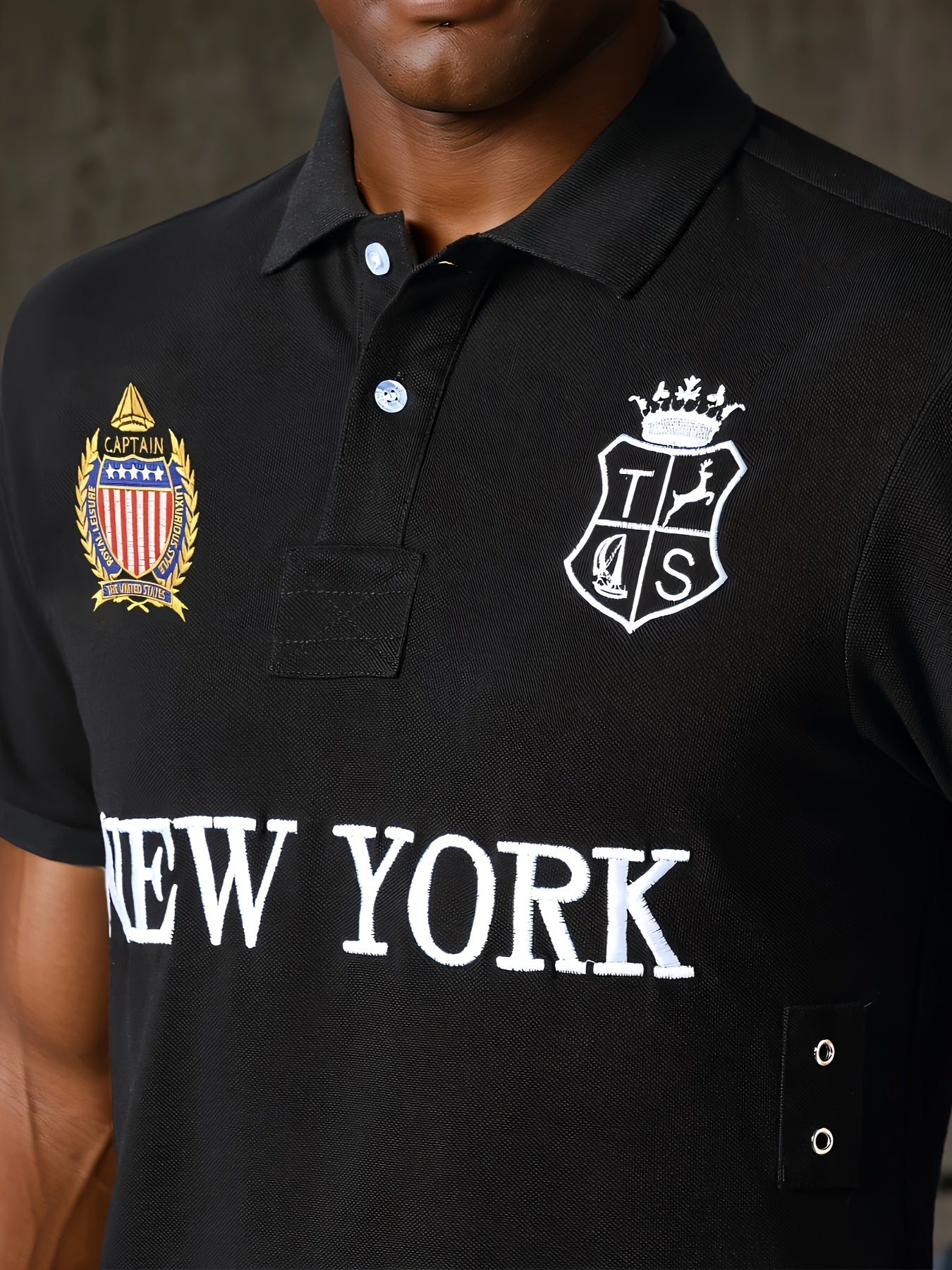 TS Men's Shirt - Formal & Casual Elegant Fit, Collar Shirt for Business, Parties, Casual Attire - All-Season Men's Clothing, Business Attire, Streetwear Fashion, Highquality Embroidery, Fashion Top, Young Professionals, PLUS