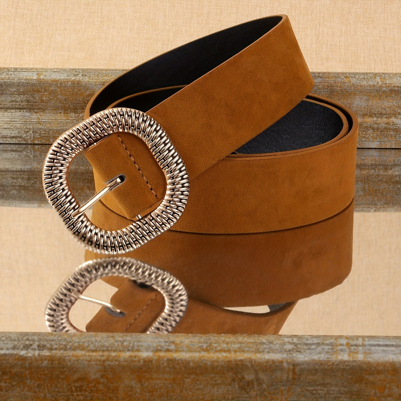 1 lot de 3 ceintures rétro simples et polyvalentes pour femmes – Idéales pour le travail, les sorties ou les passionnées de style, ensemble tendance en PU et suède