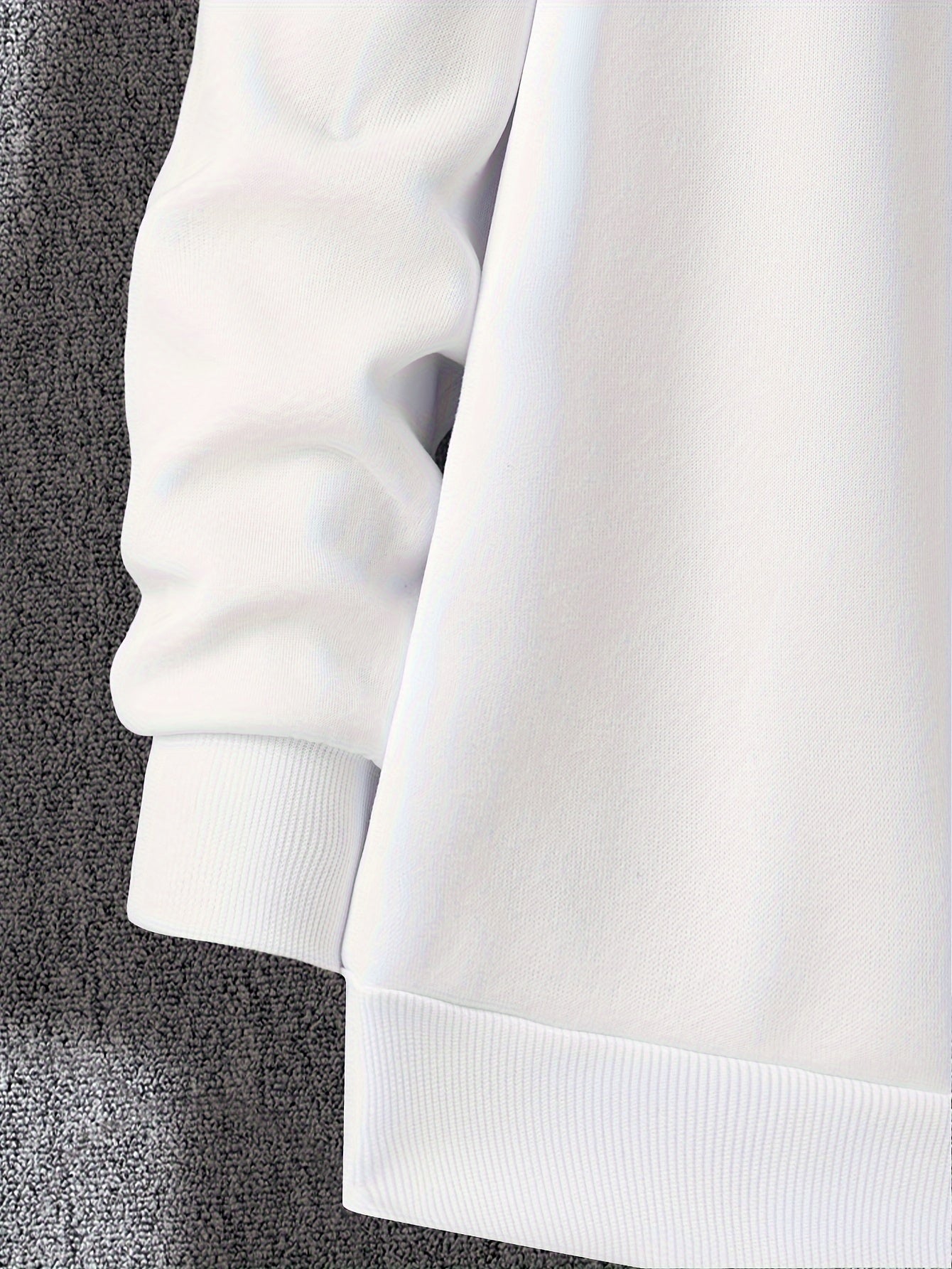 3pcs Sweatshirts Homme Grande Taille – Col Rond, Manches Longues, Printemps/Automne/Hiver