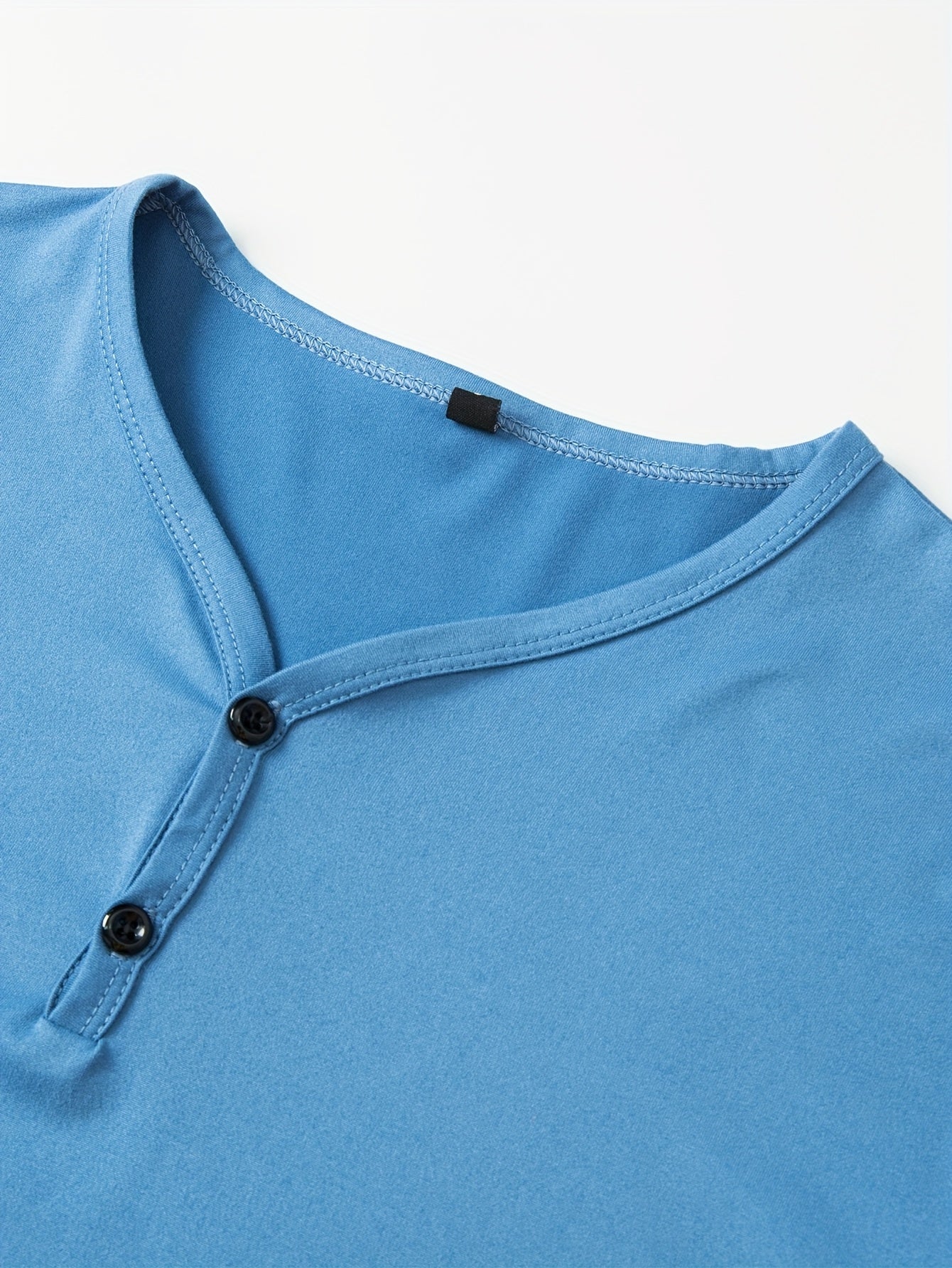 Lot de 5 Henley V-Neck Légers & Respirants Homme – Séchage Rapide