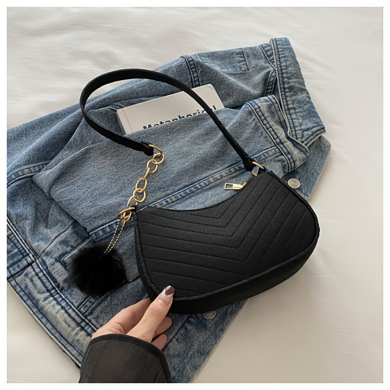 Sac bandoulière femme – élégant et minimaliste avec fermeture zippée, synthétique, intérieur spacieux pour travail et voyages, polyvalent pour usage quotidien et événements formels, construction durable design épuré.