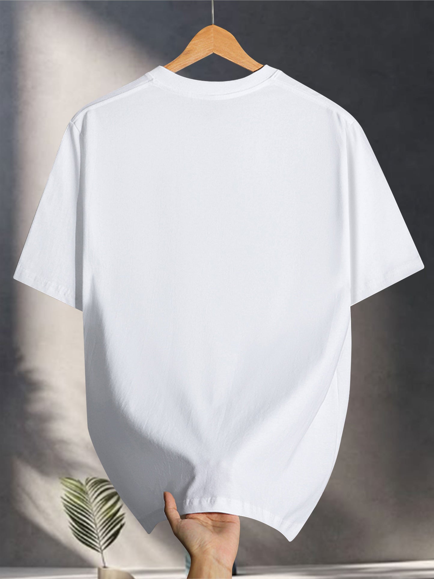 200g 100% Cotton Casual Short Sleeve T-Shirt with Car Graphic Print - Black Round Neck Summer Tee for Adults, Machine Washable