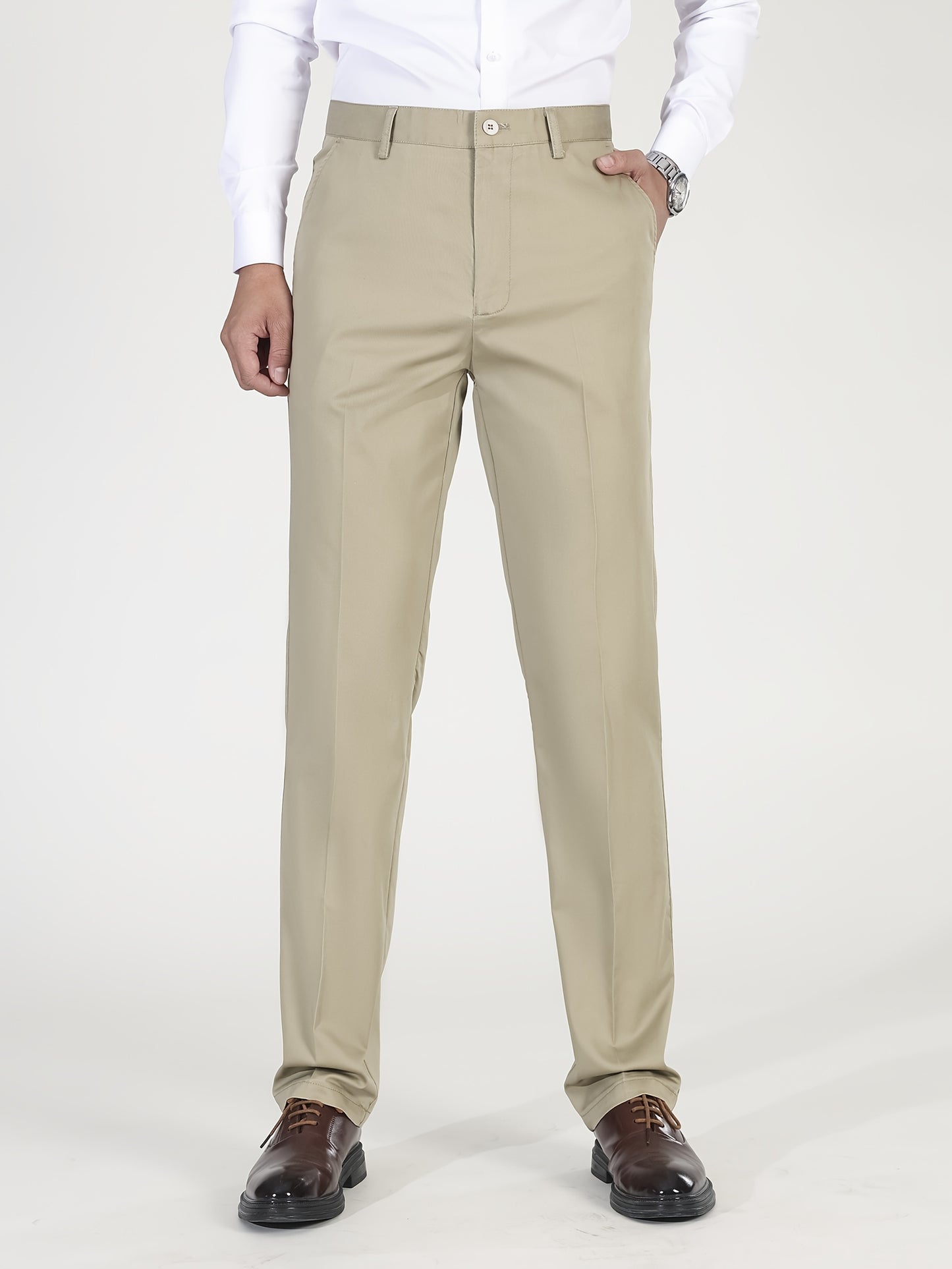 Jeans Homme Grande Taille – Classiques, Denim Stretch, Couleur Unie, Style Intemporel