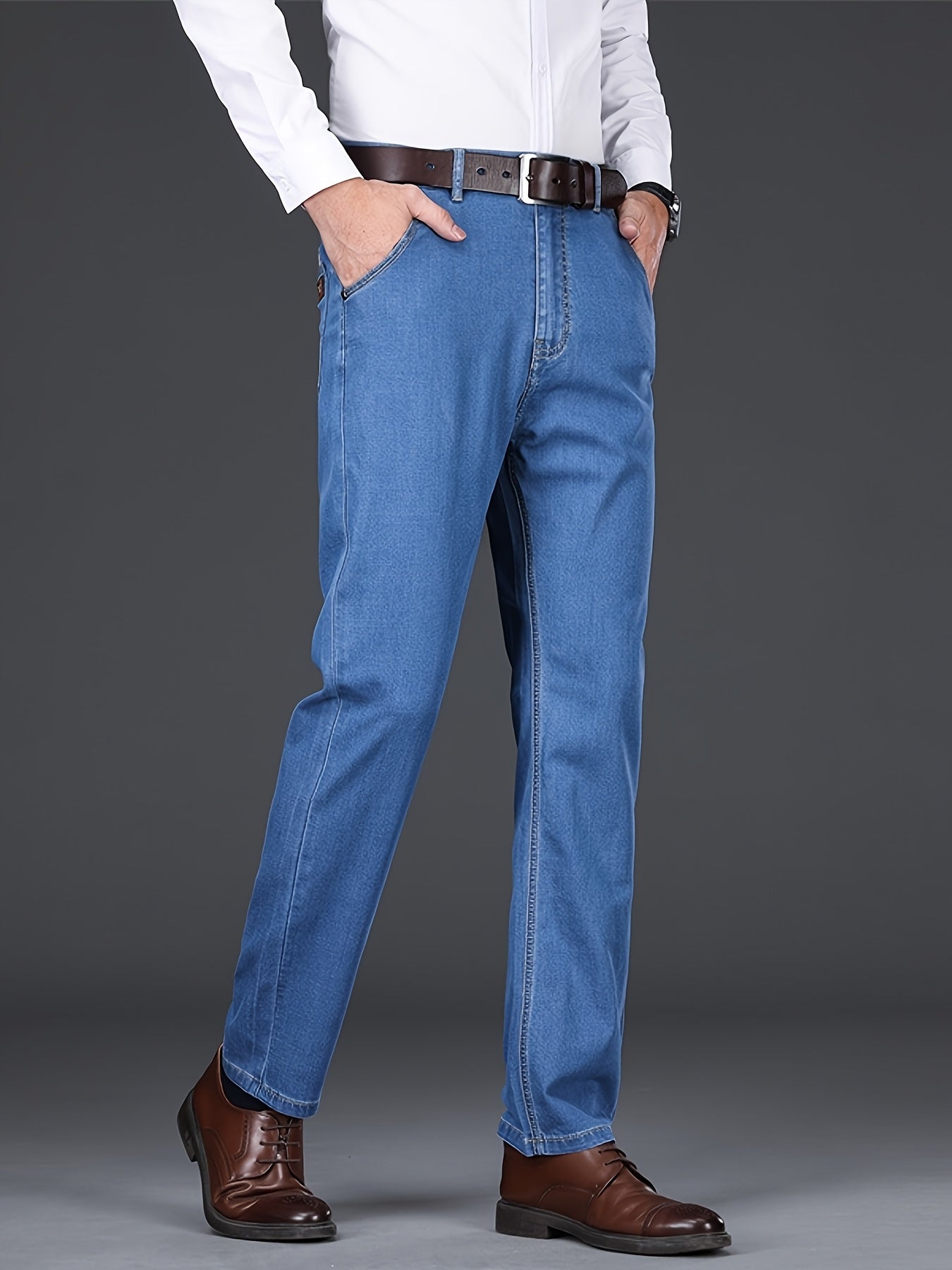 Chino Homme Été – Respirant, Style Business Casual, Coupe Standard