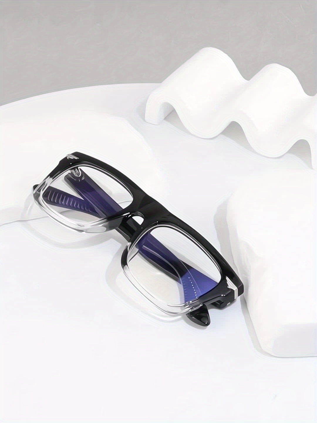 Stylish Square Glasses Made from TR90 Material, Featuring a Simple Vintage Design for Both Men And Women. These Classic Eyewear Pieces Serve As Great Photo Props And Make Perfect Gifts, Complete with a Full Package Set And Ca