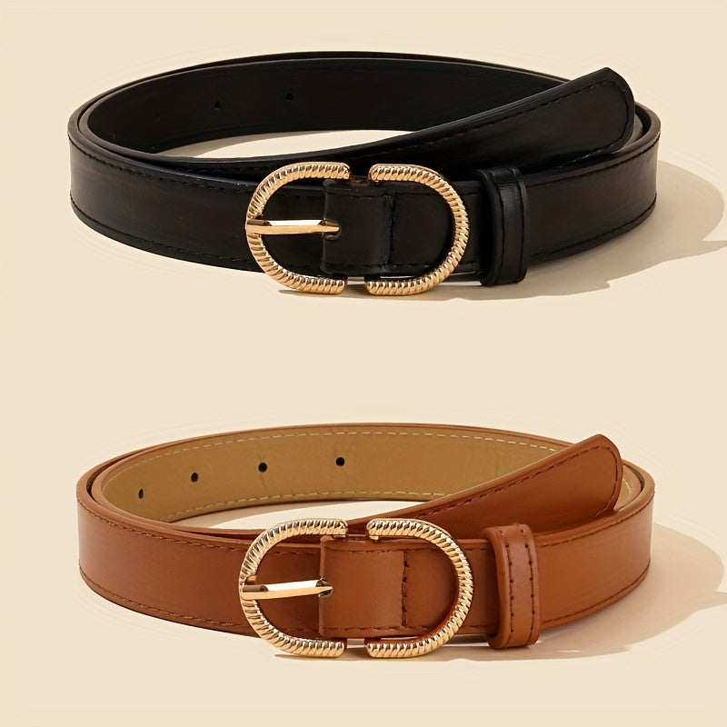 Lot de 3 ou 2 ceintures minimalistes – Ceintures taille cintrée