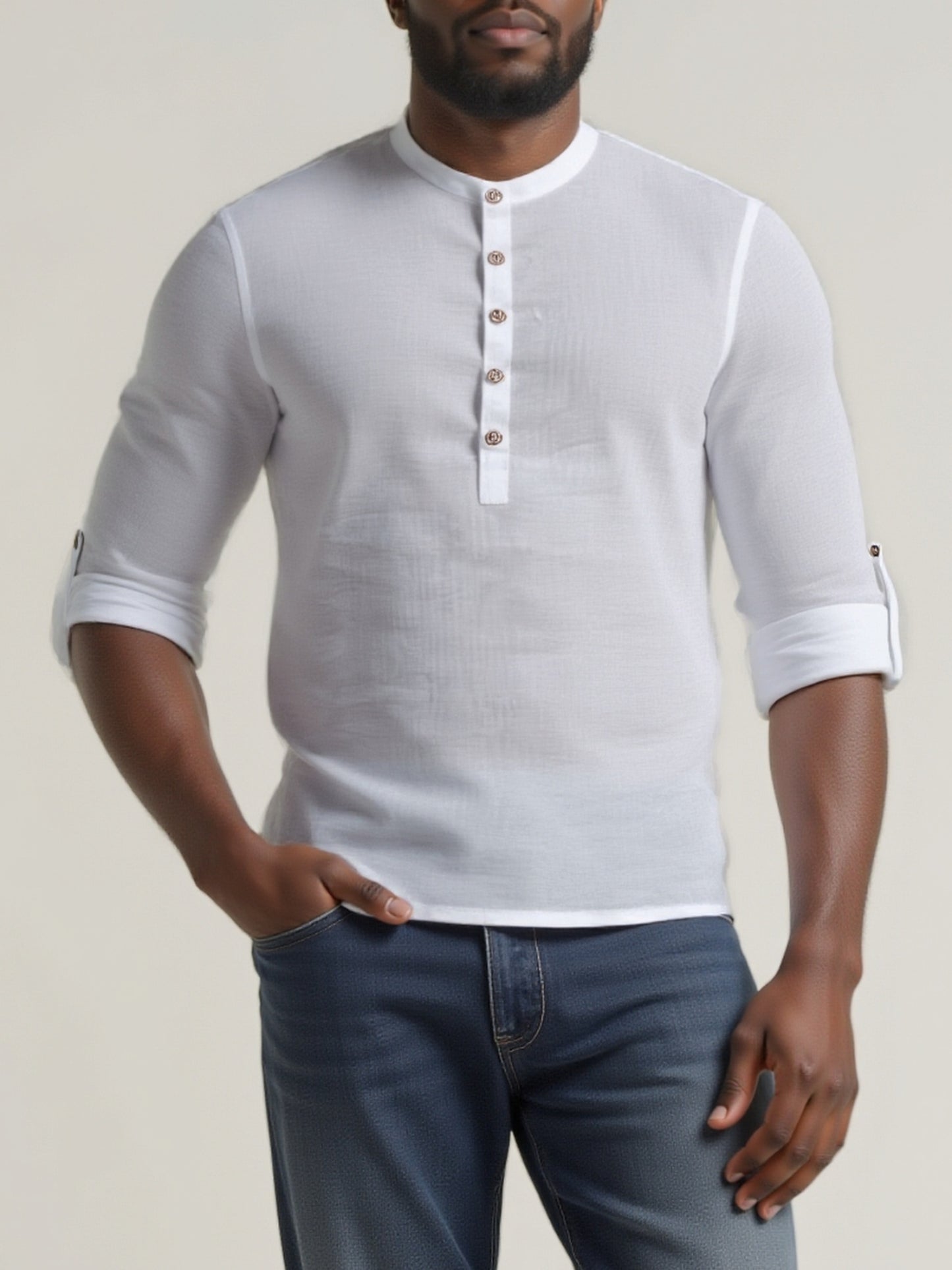 Men's Casual Shirt, Fashion Long Sleeve for Spring and Autumn, Perfect for Daily Wear and Vacation Travel, Ideal Gift for Men
