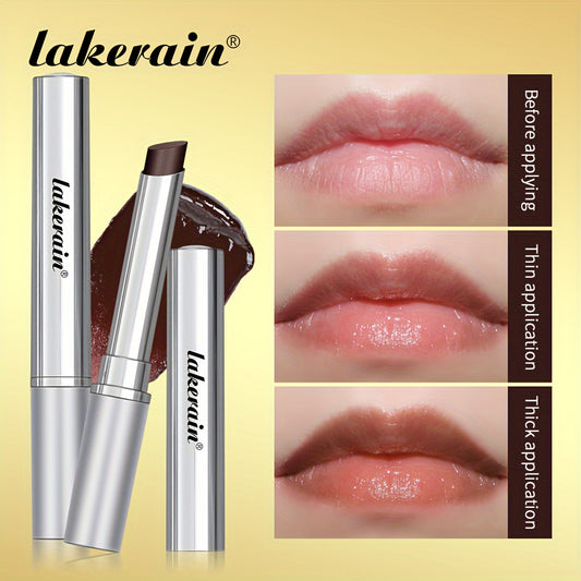 Lakerain'S Almost Lipstick, Black Honey Lip Balm, Chocolate Lip Care, Long-Lasting Shine with Vitamin C, Suitable for All Skin Types.