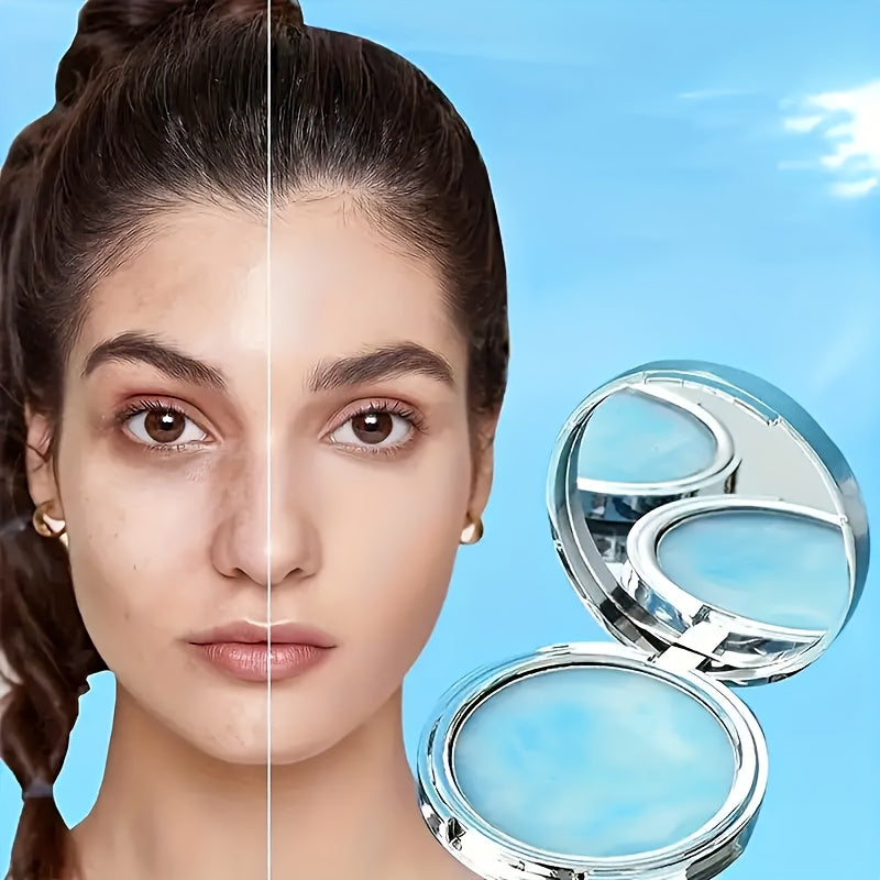 Poudre Fixante Mat Longue Tenue – Contrôle du Sébum et Modelage, Avec Houppette Intégrée, Fini Mat, Formule Légère et Respirante, Convient à Tous Types de Peau Clairs (Sensible, Sèche, Mixte, Grasse) – Teinte Nude Naturelle