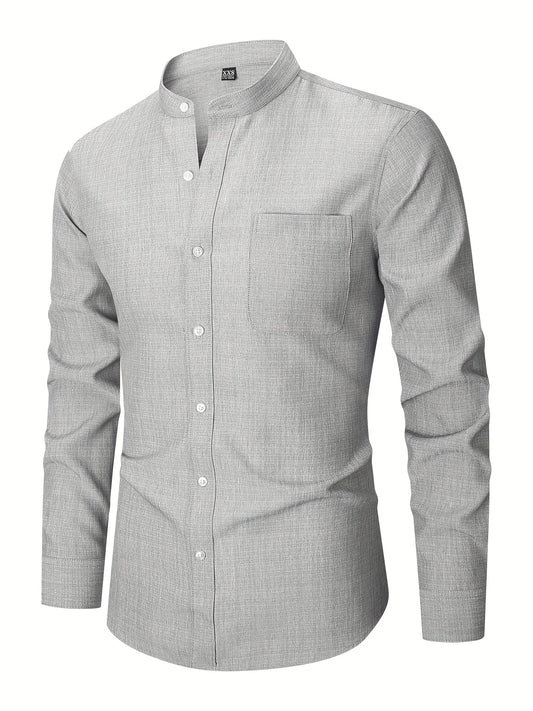 New Imitation Long-sleeved Shirt for Spring and Autumn