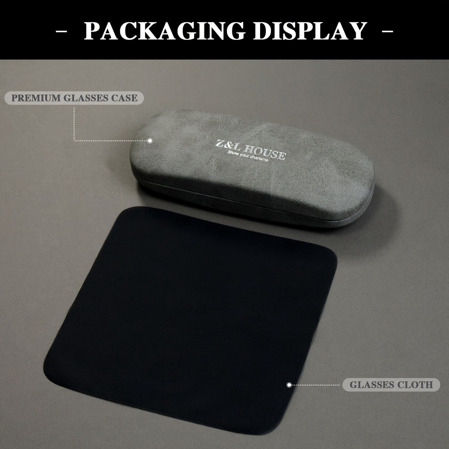 Premium Rimless Reading Glasses, High Definition Lenses - Men's fashionable presbyopia glasses with unique decorative temples, including glasses case and lens cloth, comfortable to wear, gift choice, also suitable f