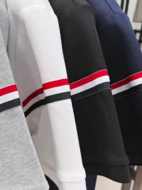 Men's Navy Blue Shirt - Classic Crew Neck Button-Front, Soft Everyday Shirt for Office, Golf, Casual Outings - CRRTMARO Brand Button-Up Shirt, Office Attire, Straight Sleeves, Durable Construction, Short Sleeve Top,