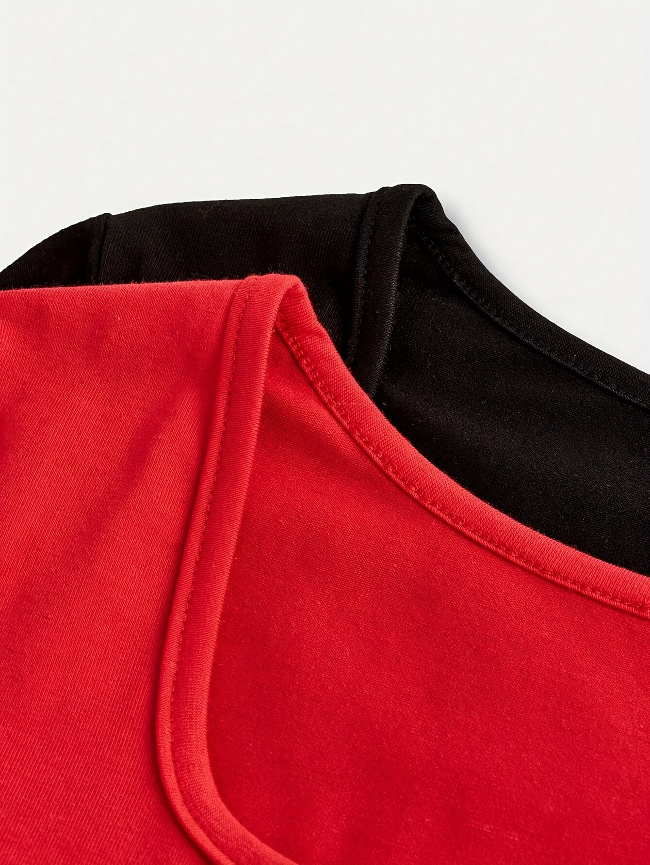 Lot de 2 combinaisons femme à col carré, manches courtes, coupe ajustée, style décontracté et sportif, une pièce pantalon confortable