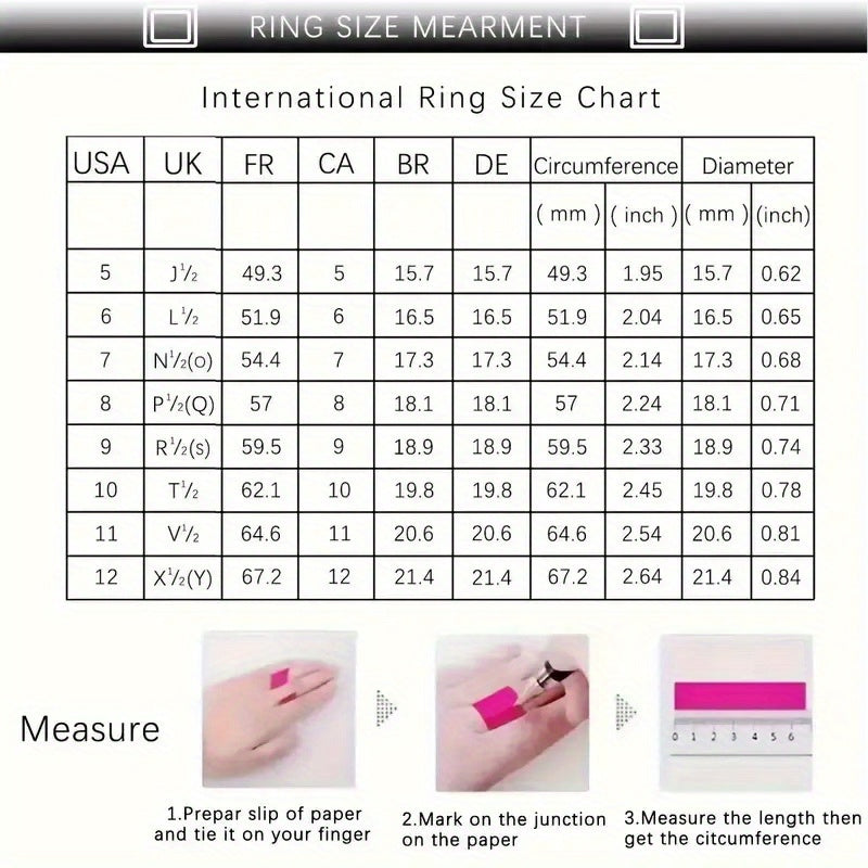 Women Fashion Cute Small Synthetic Zirconia Rings Wedding EngaSynthetic Gemstoneent Party Ring Jewelry