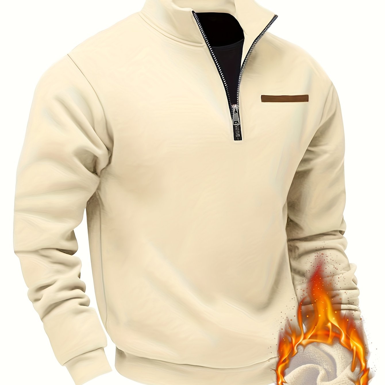 Sweat Thermique Homme Manches Longues – Outdoor et Fitness