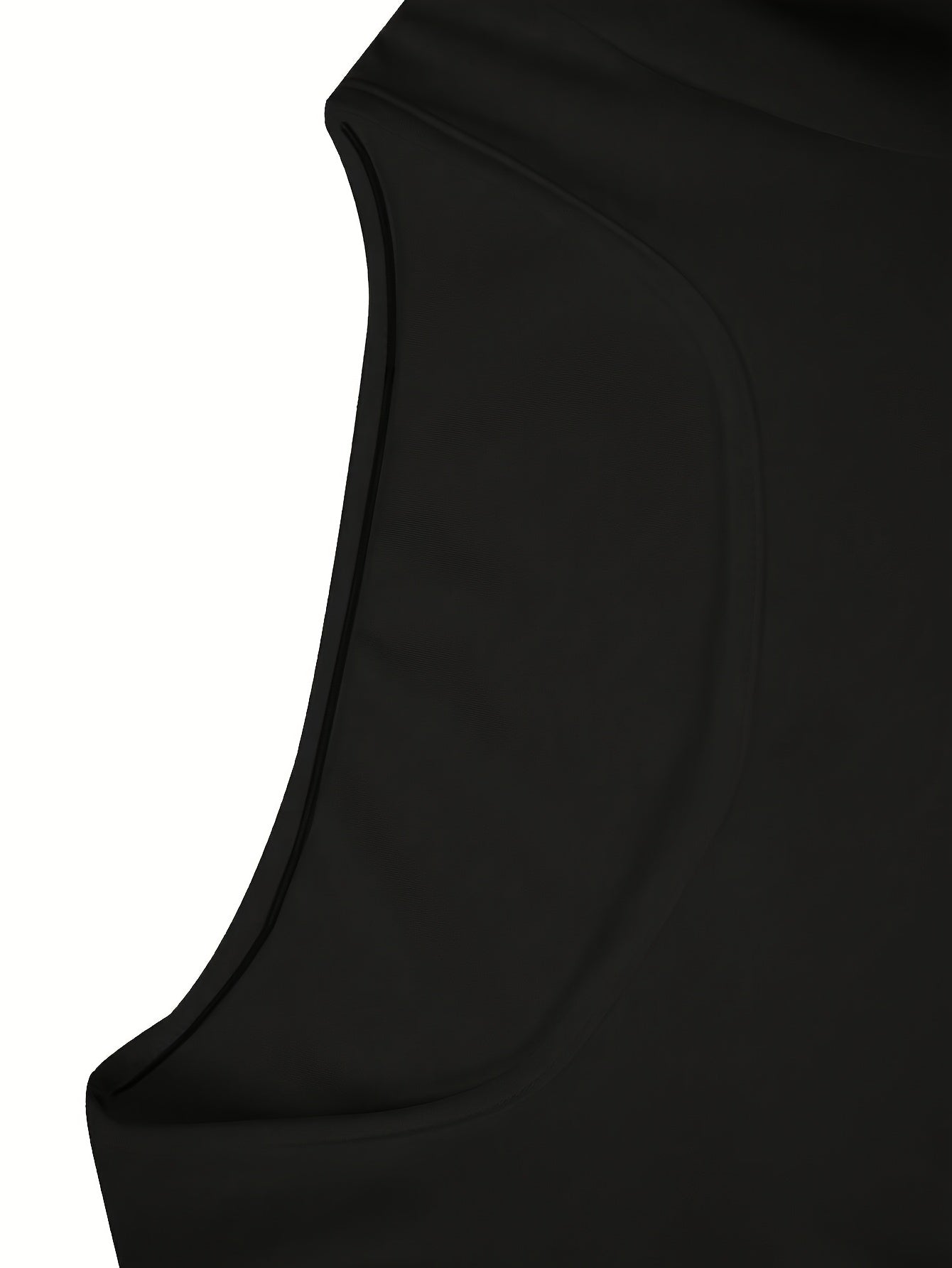 Body noir femme style Y2K à manches évasées. Coupe ajustée, manches longues, col rond. Tissu extensible en mélange de polyester, idéal pour un look décontracté ou de soirée.