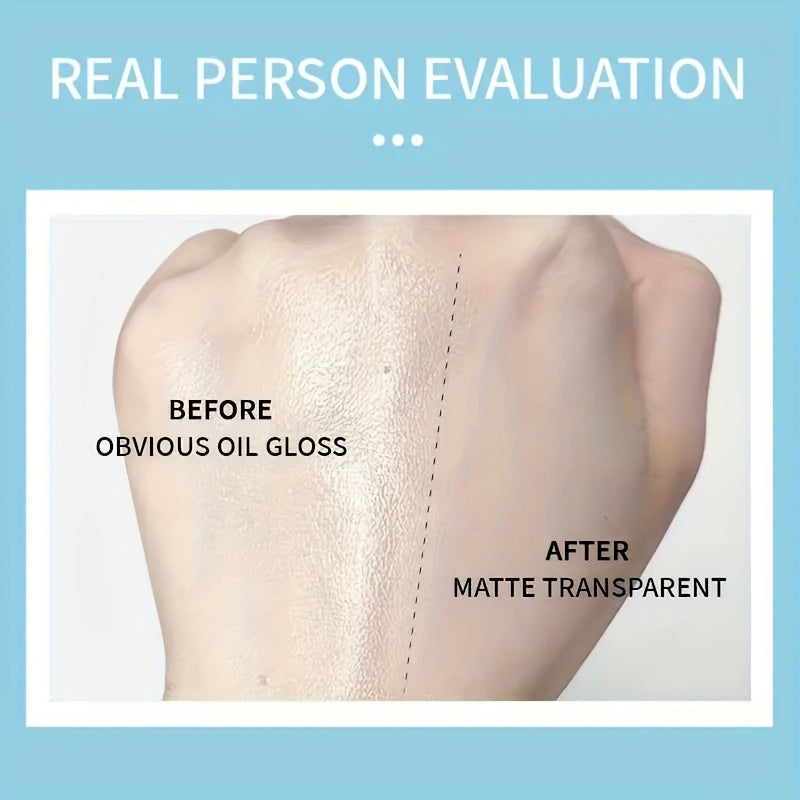 Poudre Matifiante Légère – Fini Mat Invisible, Contrôle du Sébum, Imperfections Floutées, Waterproof et Longue Tenue