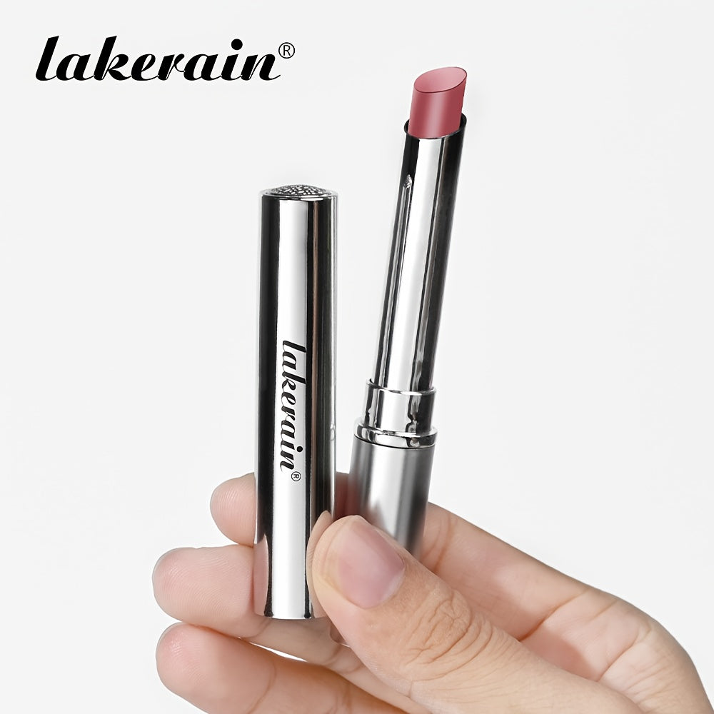 2pcs Lakerain Almost Lipstick | Black Honey + Pink Tinted Lip Balm, Nourishing & Moisturizing, Texture, Winter Lip Care