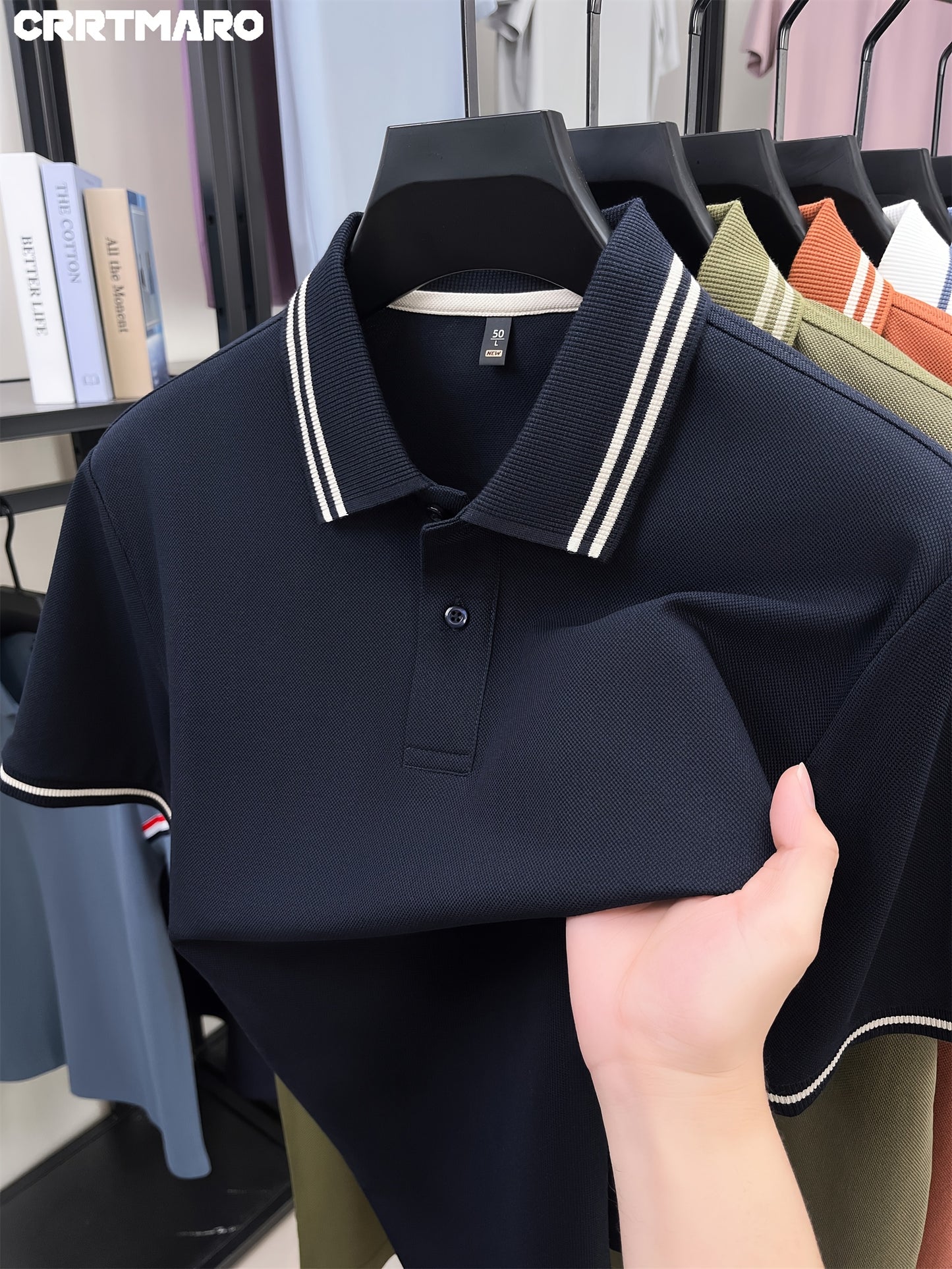 Men's Shirt - Lightweight Breathable Summer Business casual Button-Front Placket, Minimalist White Office & Everyday Shirt for Formal Leisure Wear - Model 1190, Versatile Clothing, Short Sleeves, Smooth Texture, Prof