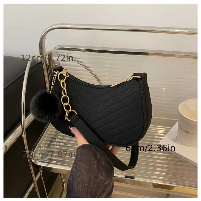 Sac bandoulière femme – élégant et minimaliste avec fermeture zippée, synthétique, intérieur spacieux pour travail et voyages, polyvalent pour usage quotidien et événements formels, construction durable design épuré.