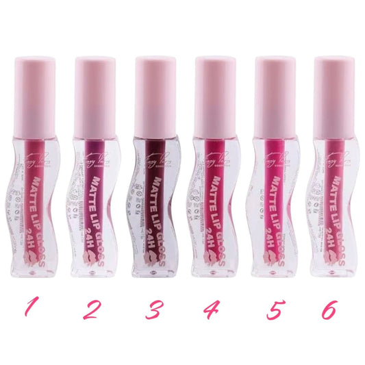 Rouge à Lèvres Liquide Mat 24 H – Ultra Pigmenté, Teintes Intenses Rose et Bourgogne, Fini Doux Mat, Jusqu’à 6 Couleurs Disponibles