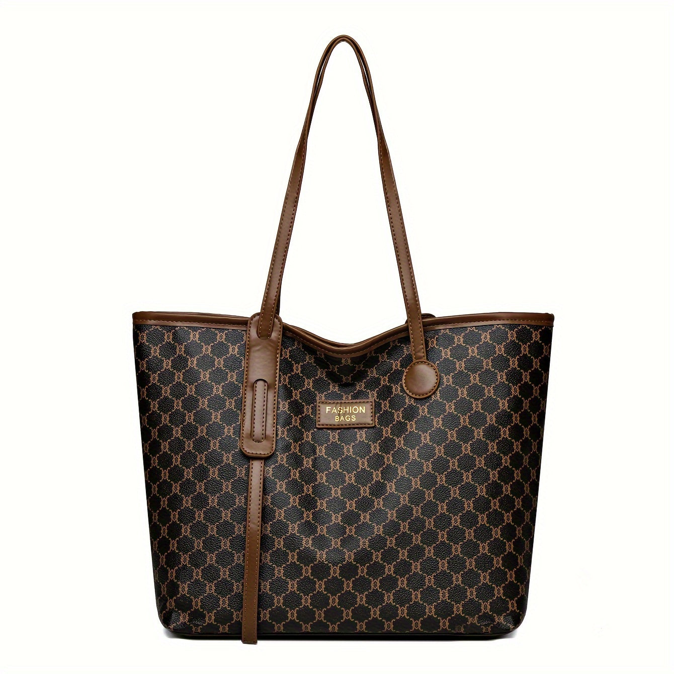 Sac femme tendance grand format ensemble tote + 2 sacs