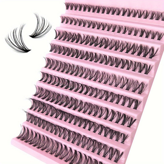 Faux cils en vison 30D, faux cils en touffes 40D et 80D, courbure 0,07 mm, extensions de cils naturels mélangés de 8 à 16 mm, extensions de cils volume 3D, outils de maquillage