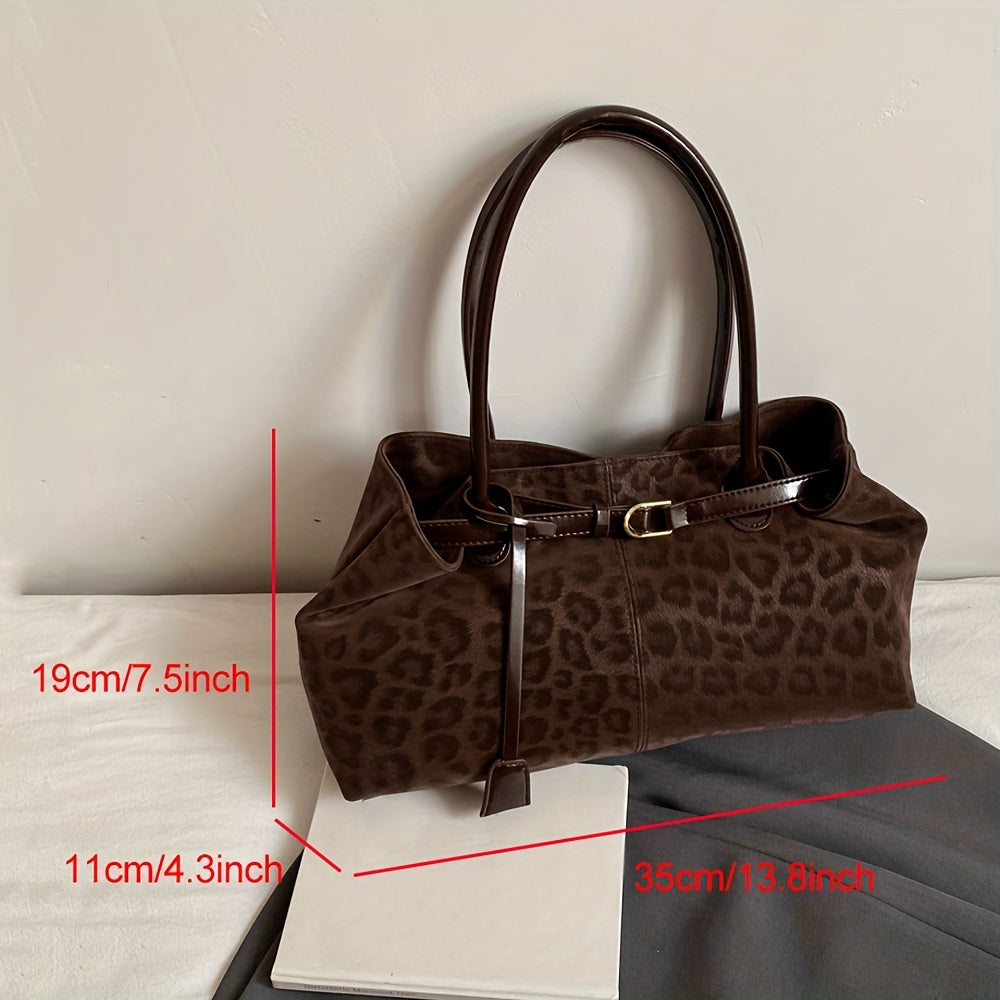 Sac Cabas Femme Vintage – Grande Capacité, Anse Fixe, Sac Élégant Quotidien, Spacieux pour Travail, Shopping et Voyage, Cuir Synthétique Durable, Sac Épaule Classe et Élégant, Sac de Créateur Femme Haute Qualité (Copie)