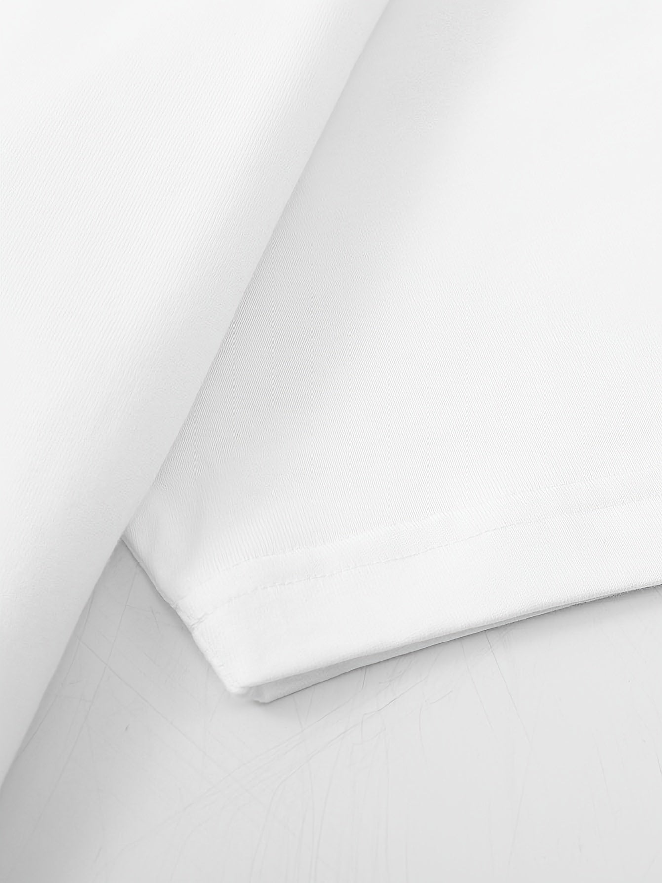 Flower Embroidery Label Men's Trendy Short Sleeve Crew Neck T-shirt, Summer Outdoor