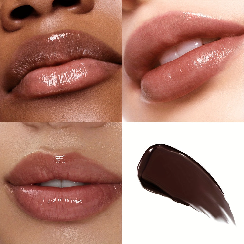 Set 2 Pièces– Baume Teinté Noir Miel, Nourrissant et Hydratant, Texture Soie, Soin des Lèvres Hiver