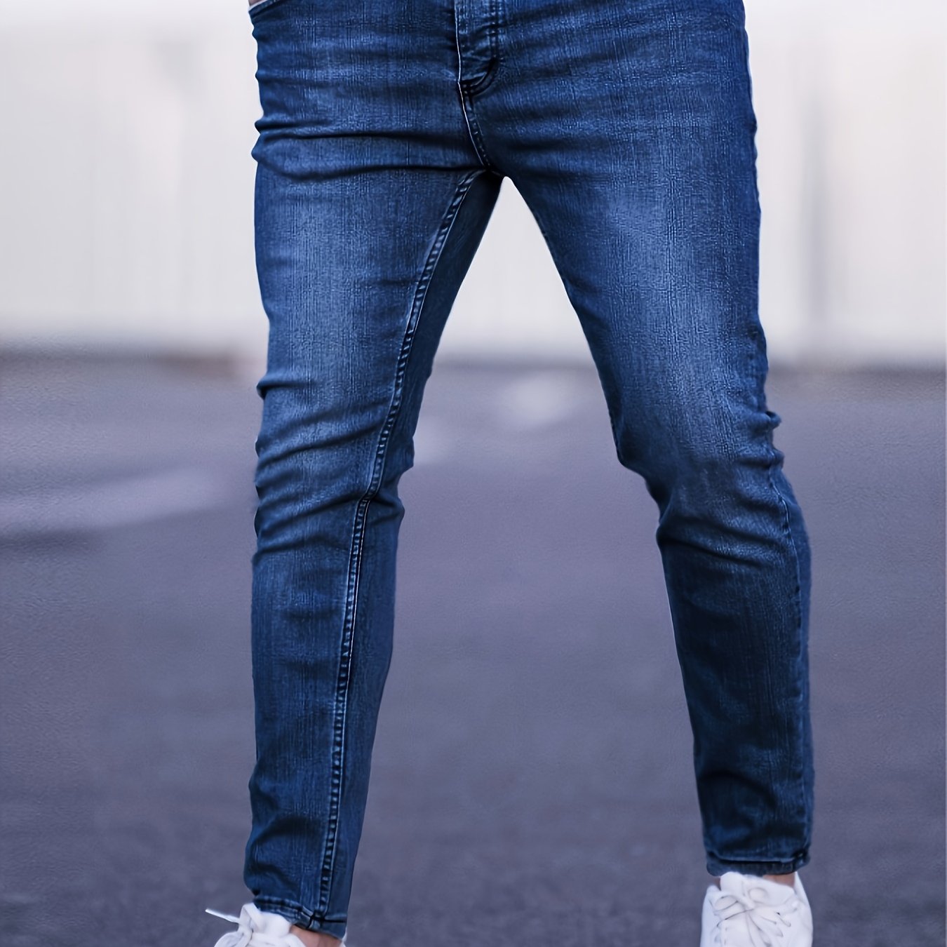 Jean Homme Slim Fit – Denim Stretch, Cinq Poches, Toutes Saisons