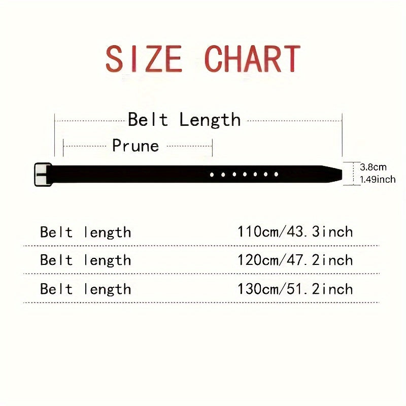 Lot de 3 ceintures larges pour femmes – Boucle à ardillon carrée, boucles en alliage réglables, noir/marron/blanc, tailles grande et standard, polyvalentes pour tenue décontractée