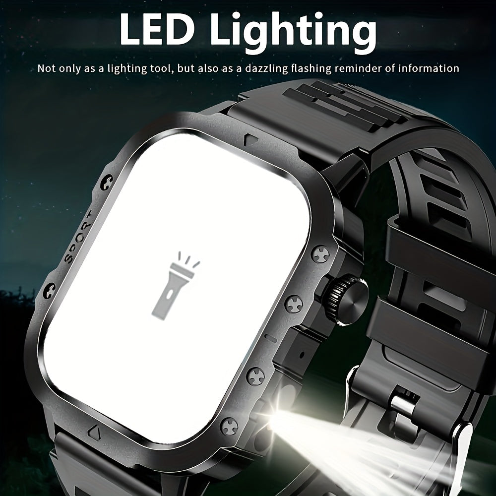 New Smart Watch for Men and Women - Wireless Calling/Texting/Multiple Sports Modes/Remote Camera Control/Fitness Tracker, Compatible with iPhone and Android, USB Charging, Smart Connectivity, Modern Style, Clear Screen Displa