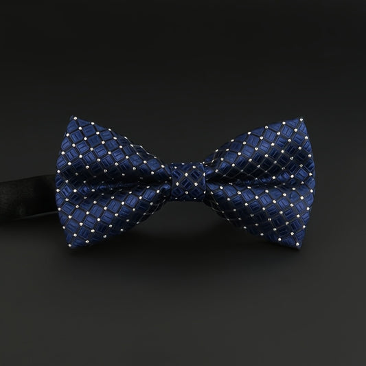 Lot de 6/8 Nœuds Papillon Homme Pré-Noués – Polyester, Couleurs et Motifs Variés, Mariage & Événements