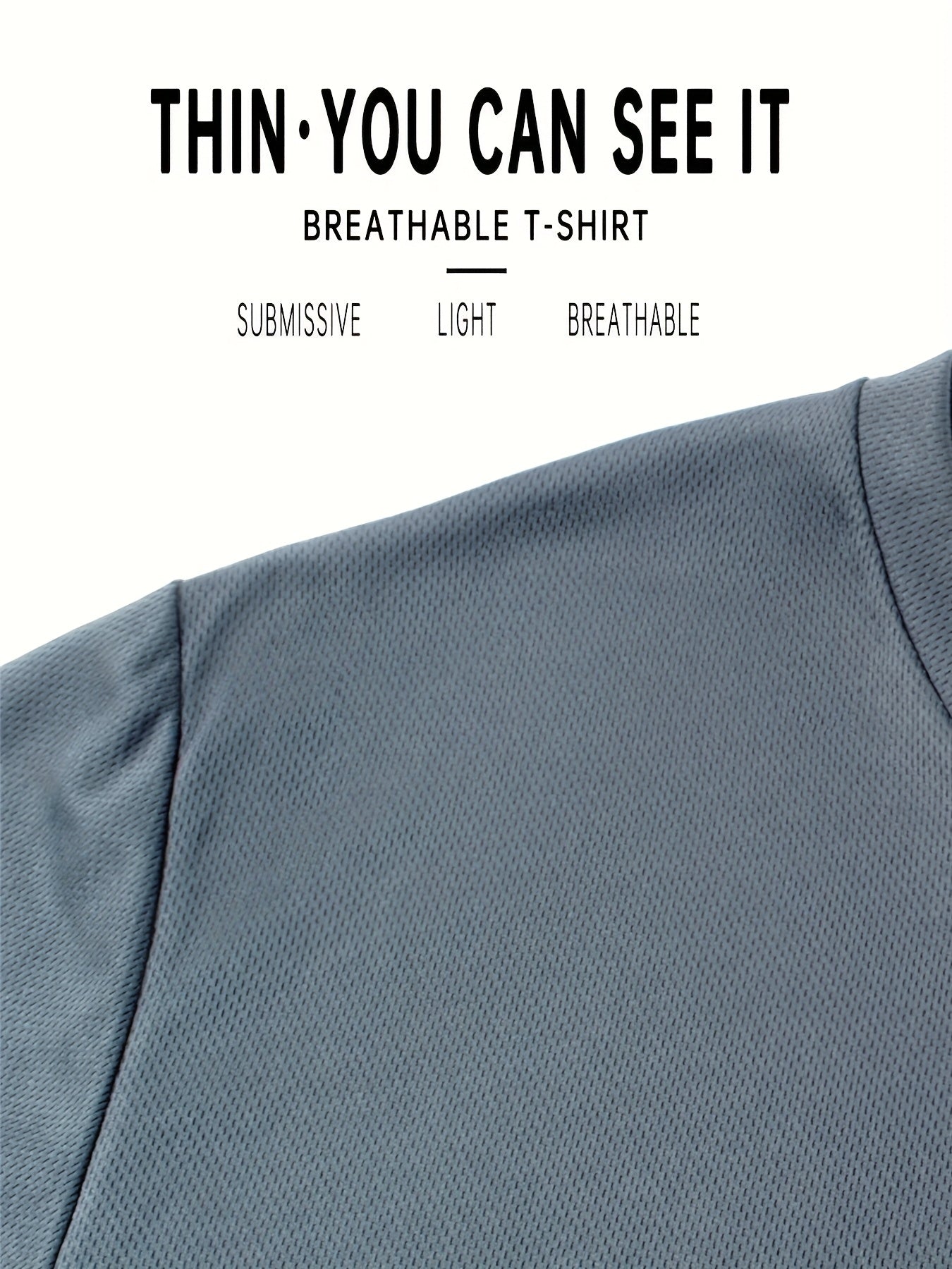 3pcs T-Shirts Longues Manches – Séchage Rapide Personnalisables