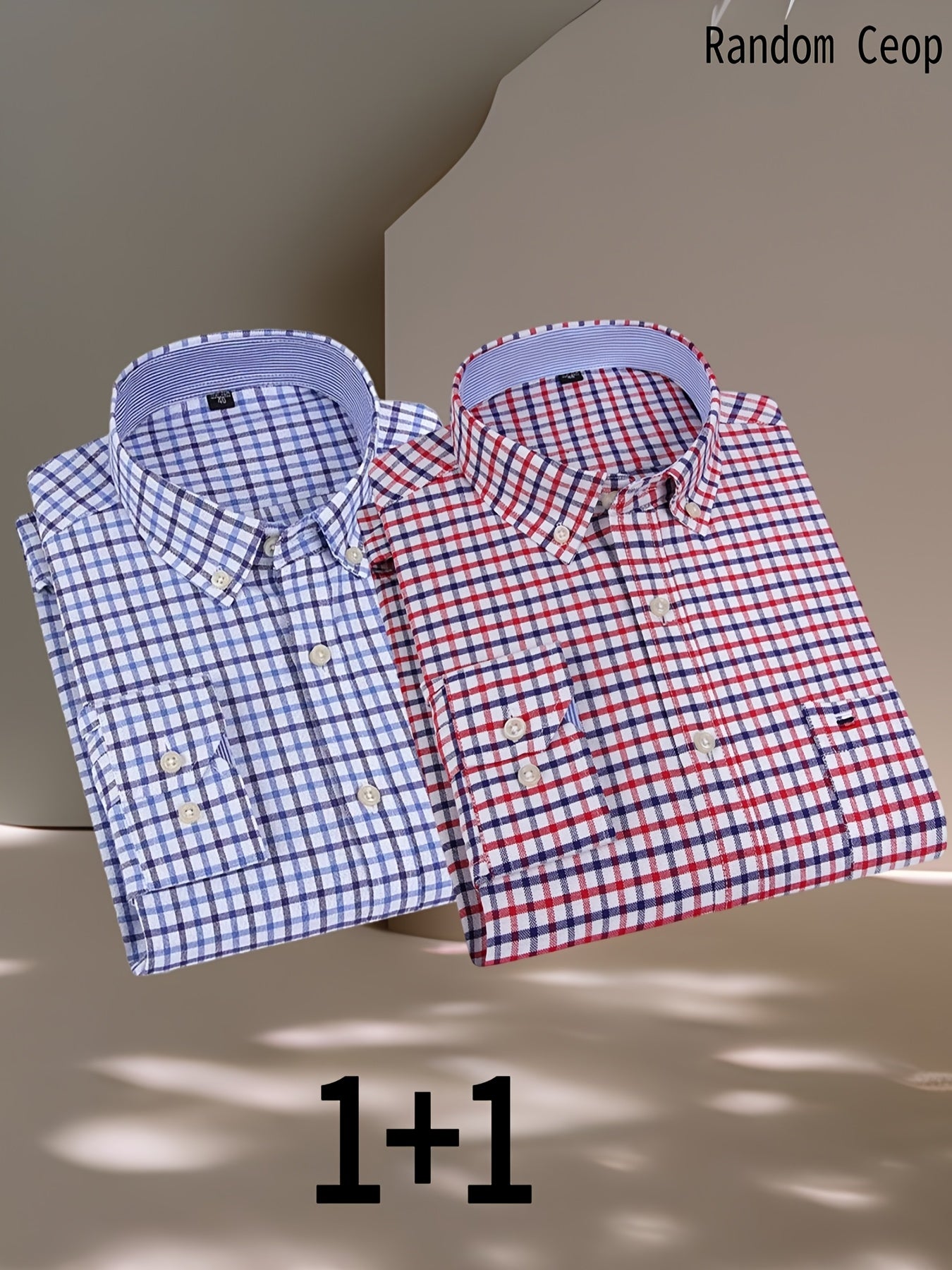 2025 100% Pure Long-Sleeve Oxford Shirt, Featuring Embroidered Chest Pocket, Suitable for Various Occasions, Available in Multiple Styles.