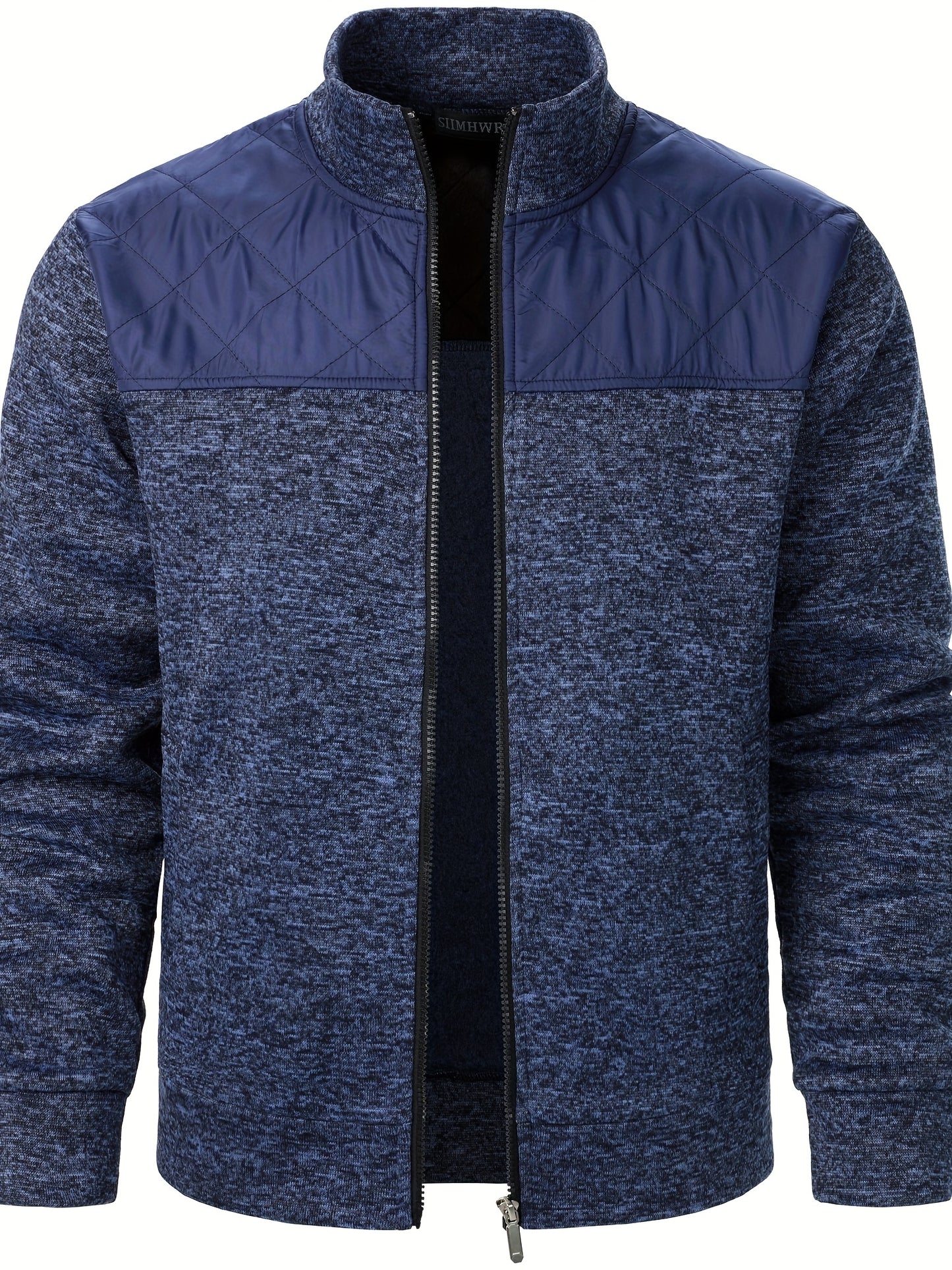 Lot de 3 Sweatshirts Homme en Polaire – Zip, Marron, Manches Longues, Col Montant, Décontracté, Golf et Camping, Lavable en Machine