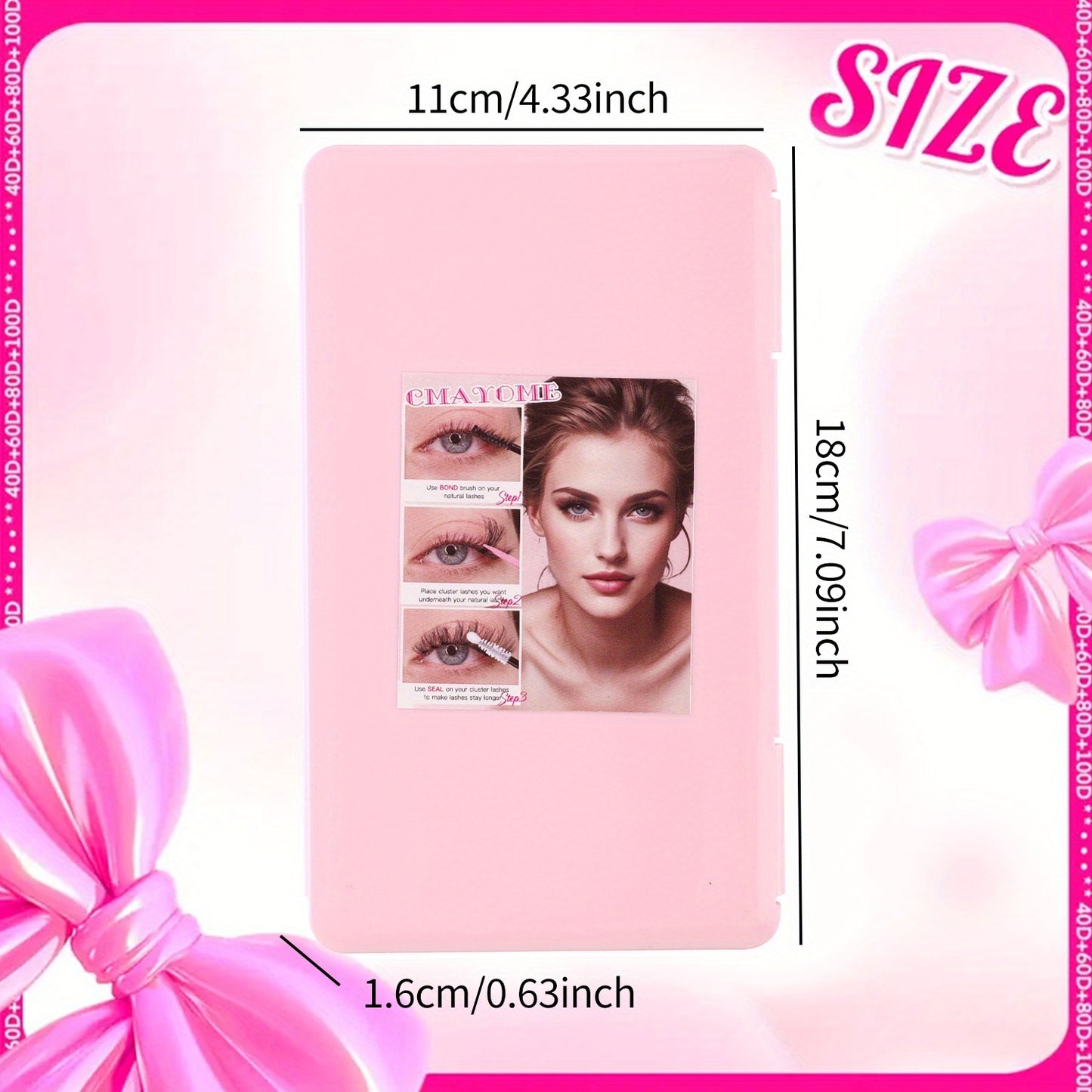 600/200 pcs Cils Individuels – Kit d’Extensions DIY 30D/40D/50D, Inclus Pince et Brosse Douce, Cils Réutilisables, Parfaits pour Maquillage de Soirée, Scène et Festivals