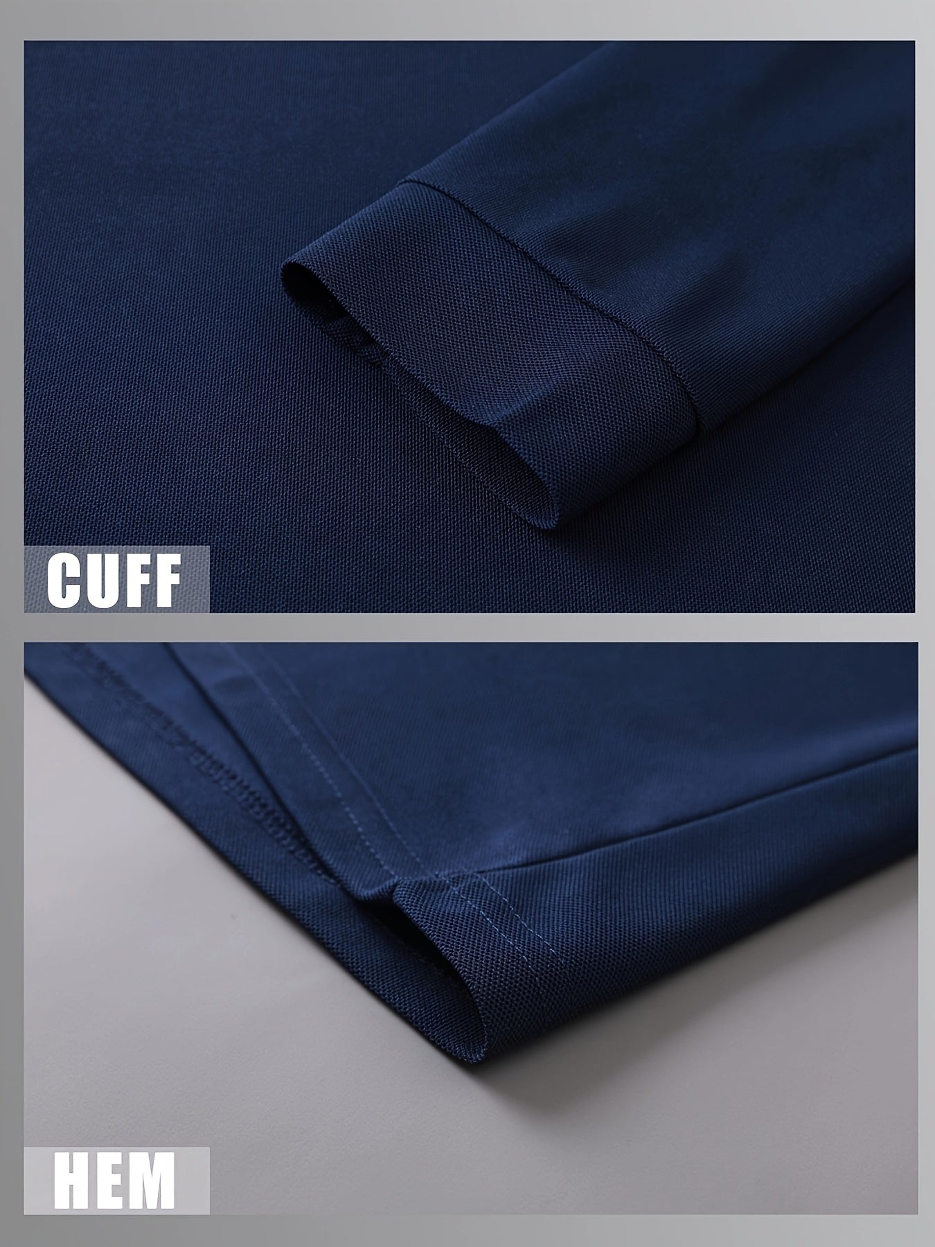 3pcs Men's Long Sleeve Shirts - Casual & Comfortable, Solid Color with Button Detail, Perfect for Fall/Winter