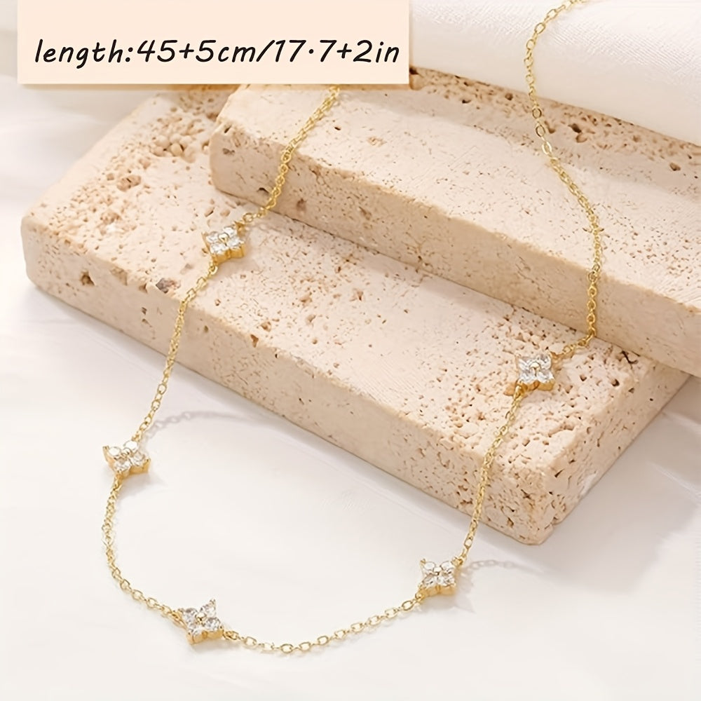 Collier Élégant  pour Femme – Bijou Minimaliste au Design Raffiné avec Chaîne Délicate, Parfait pour la Saint-Valentin, la Fête des Mères ou Noël. Convient aux Tenues du Quotidien comme aux Occasions Formelles –Accessoire Polyvalent et Sophistiqué