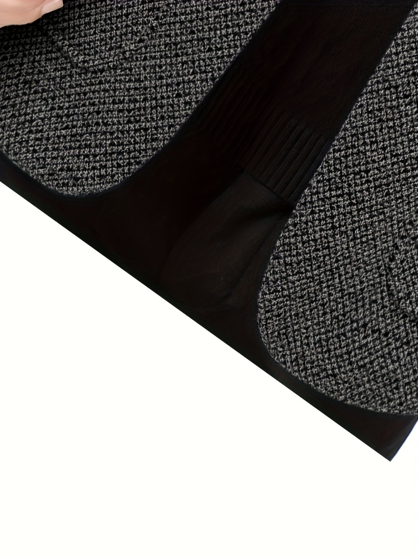 Men'S Stand Collar Business Casual Jacket | Non-Stretch Fabric, Alphabets Pattern, Long Sleeve, Single Breasted, Regular Fit for Spring/Fall