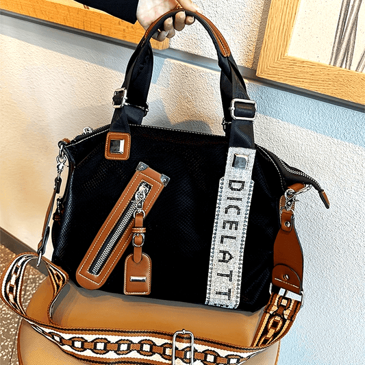 Sac Cabas Tendance pour Femmes – Sac Grande Capacité avec Décoration en Strass Brillant