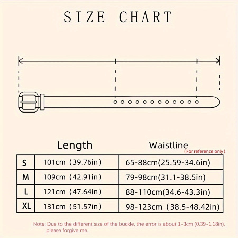 Ceinture punk cloutée à œillets – Ceinture PU noire style hip-hop, tendance pour jeans et pantalons, pour femmes et hommes