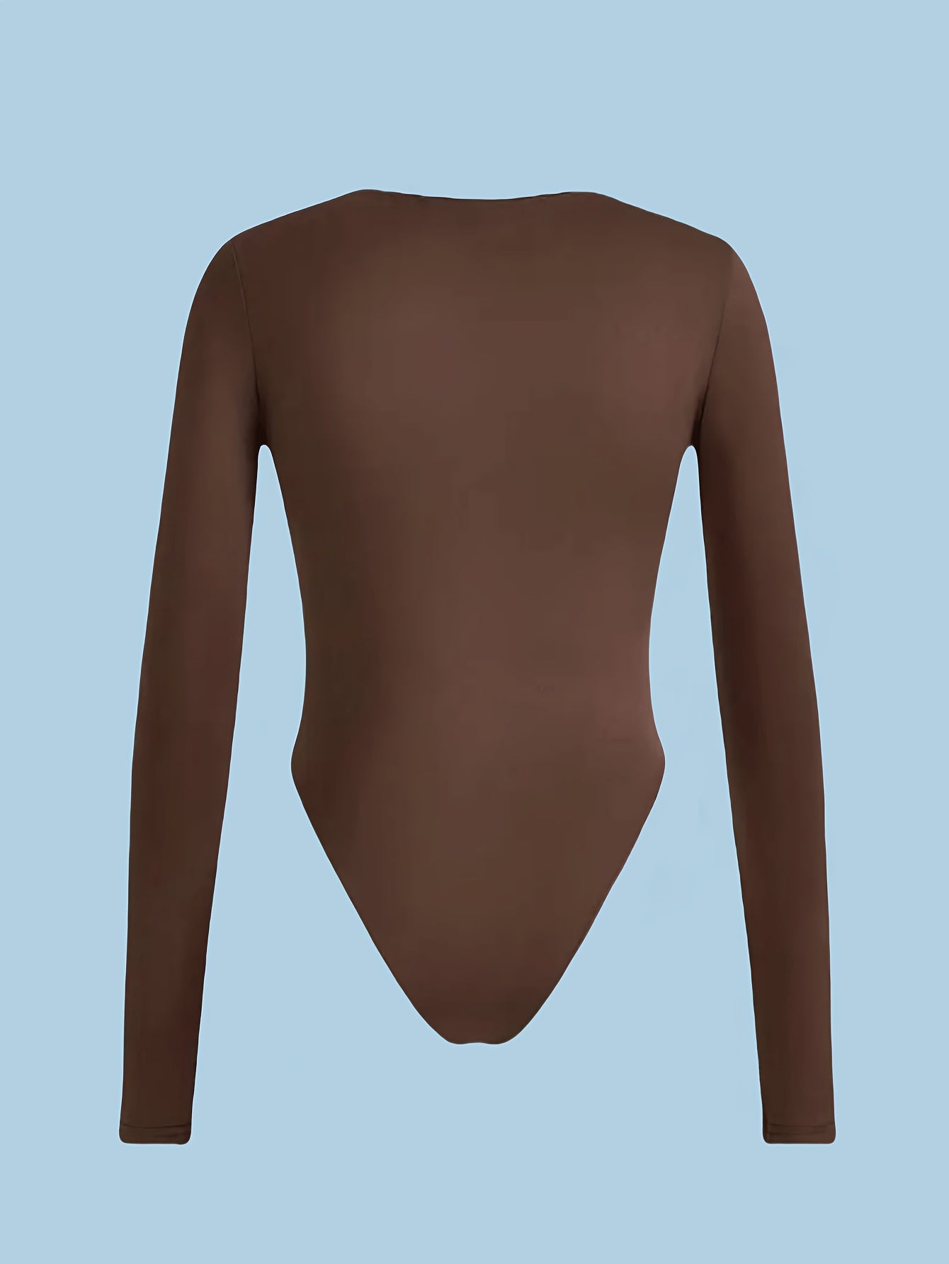 Lot de 3 tops femme – coupe slim, col rond, manches longues, tissu extensible haute élasticité, couleurs unies (noir, marron, blanc), lavables en machine, facile d’entretien, style polyvalent et confortable pour toutes saisons, adapté maison et sorties