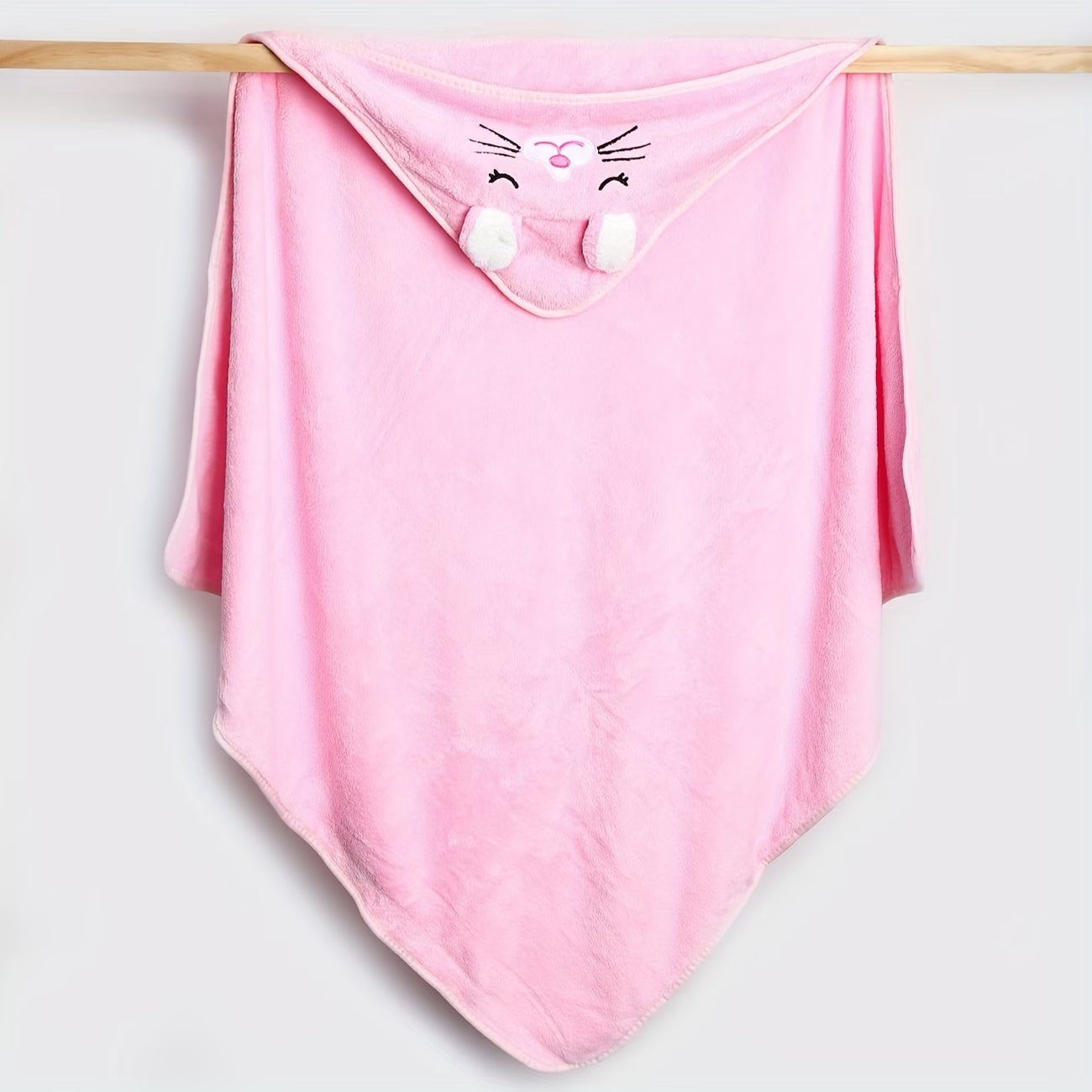 Baby Hooded Bath Towel & Bathrobe – Soft, Ultra-Absorbent Cartoon Towel for Newborns & Toddlers